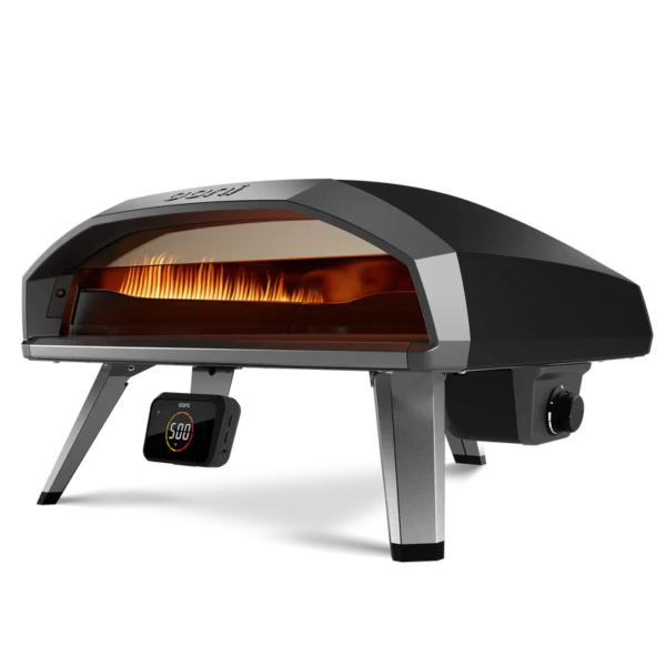 Ooni Koda 2 Pro 18 in Gas Pizza Oven – Propane Outdoor Pizza Oven, Foundry Black