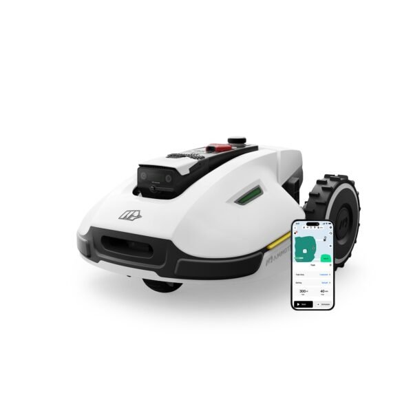 Mammotion YUKA 3000 Robot Lawn Mower – Wire-Free AI Vision, 45% Slopes, Auto Mapping, Lawns up to 0.75 Acre