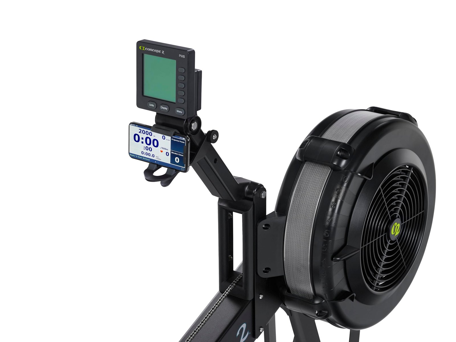 Concept2 RowErg Indoor Rowing Machine with PM5 Monitor – Standard Legs, Black