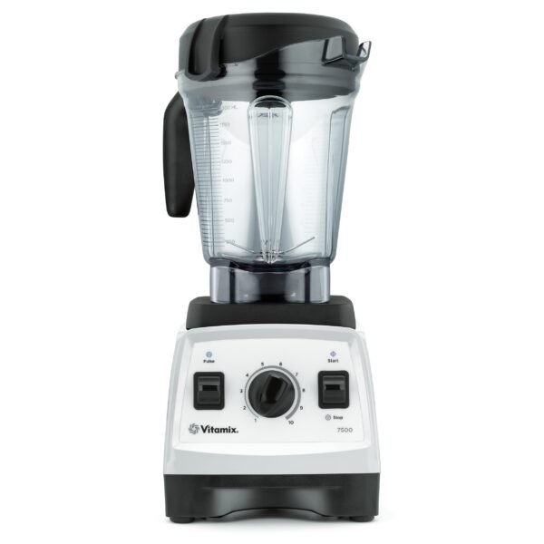 Blender, Professional-Grade, 64 oz. Low-Profile Container, White