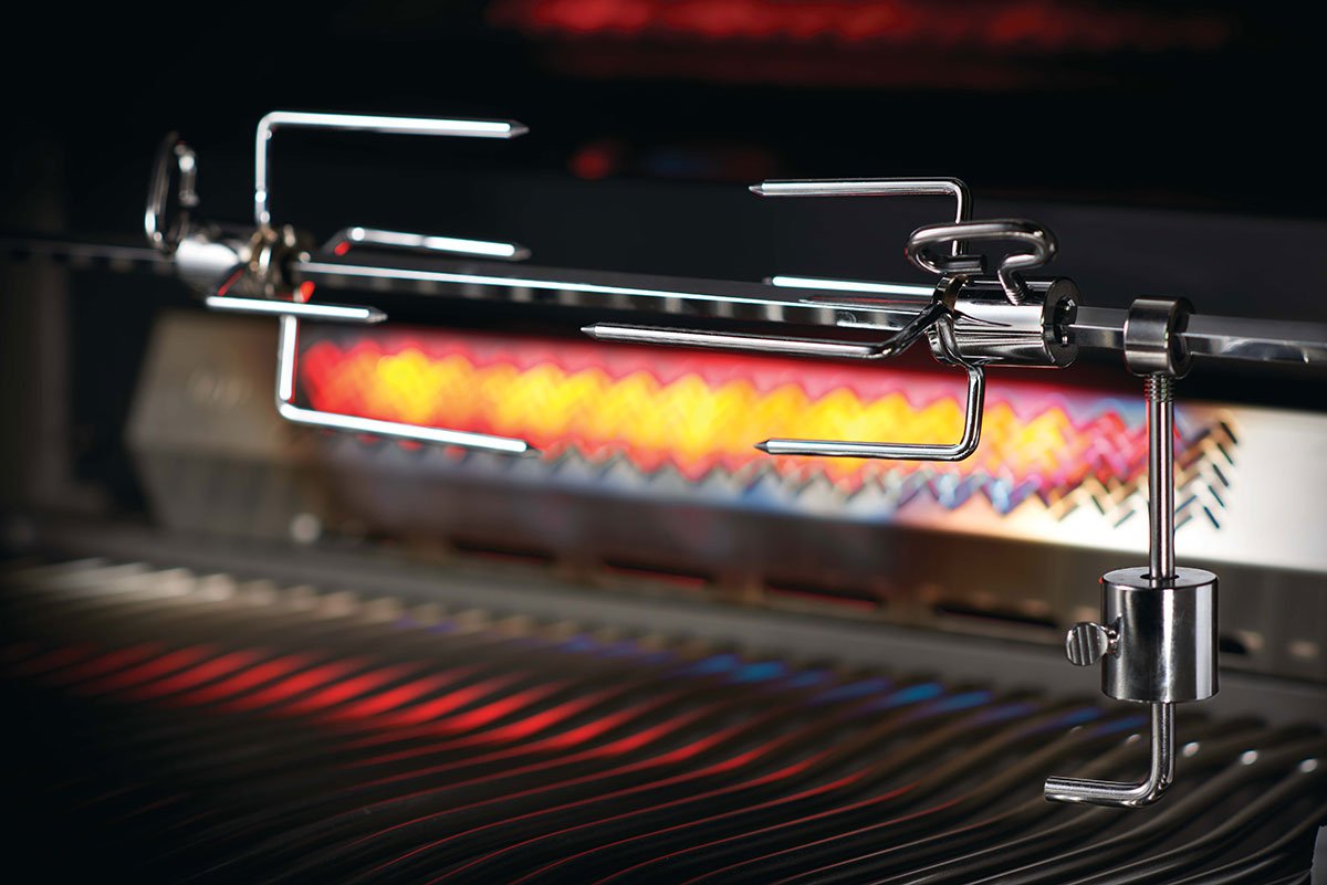 Napoleon Prestige 500 RSIB Propane Gas Grill – 4-Burner Grill with Infrared Rear & Side Burners