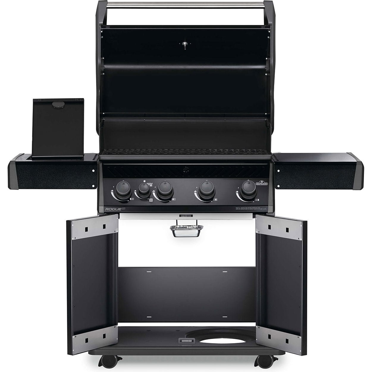 Napoleon Rogue XT 525 Propane Gas Grill – 4-Burner BBQ Grill, Black