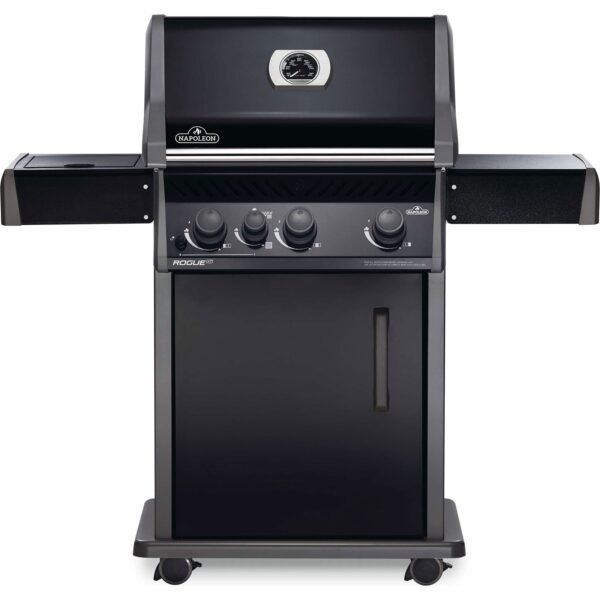 Napoleon Rogue XT 425 Propane Gas Grill – 3-Burner BBQ Grill, Black