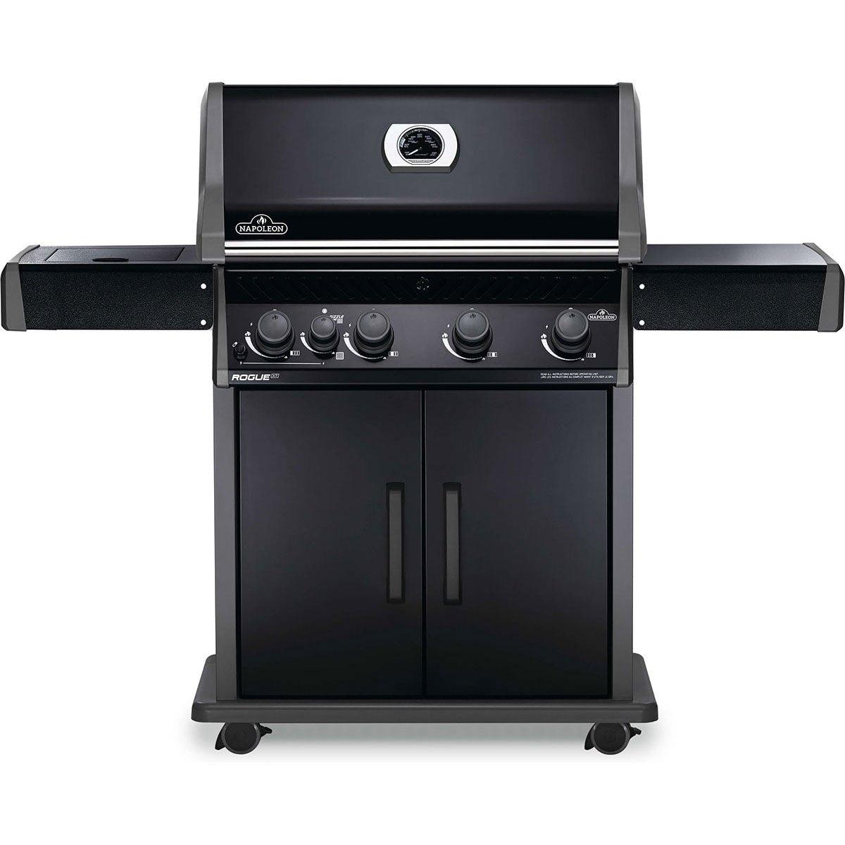 Napoleon Rogue XT 525 Propane Gas Grill – 4-Burner BBQ Grill, Black