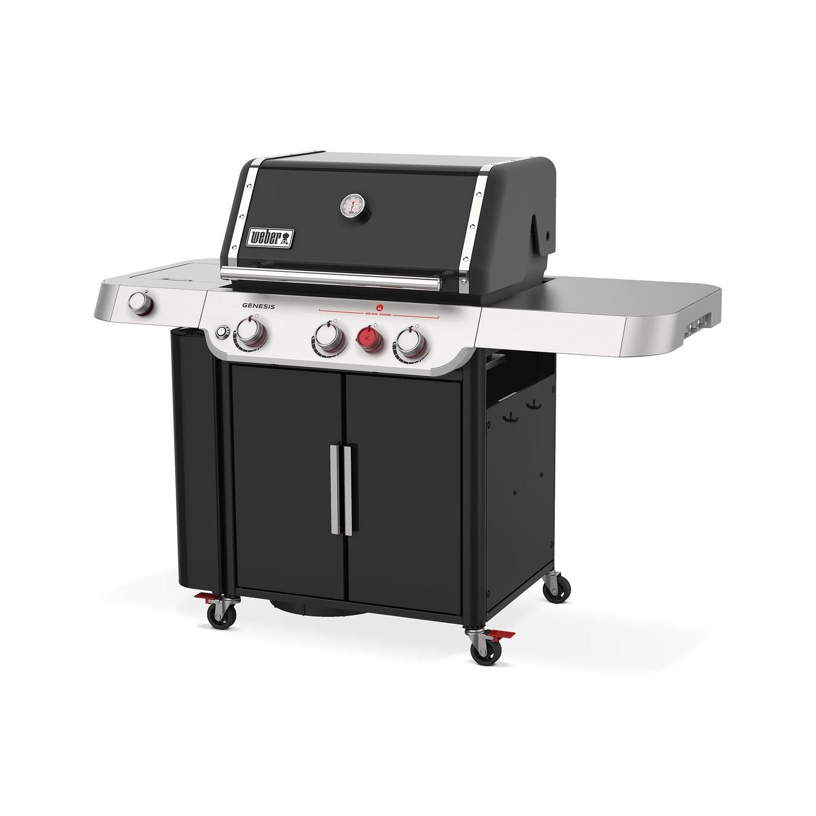 Weber Genesis E-335 3-Burner Gas Grill with Gourmet BBQ System – Propane Grill with Sear Zone
